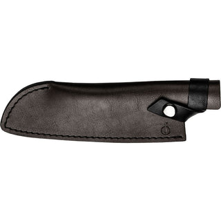 STYLE DE VIE Pjaustymas ir smulkinimas Odinis dėklas STYLE DE VIE Leather, Forged Santoku 18cm peiliui