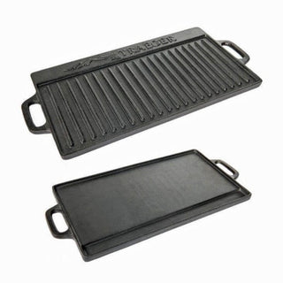 Traeger Kepimo paviršiai Kepimo ketaus padėklas TRAEGER Griddle, dvipusis, 49,5 x 23,5 cm