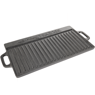 Traeger Kepimo paviršiai Kepimo ketaus padėklas TRAEGER Griddle, dvipusis, 49,5 x 23,5 cm