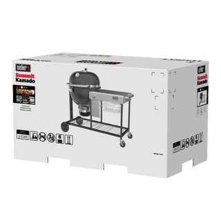 WEBER Angliniai griliai Anglinis grilis WEBER Summit Kamado Center S6, su stalu, GBS sistema, Ø 68 cm