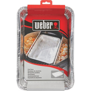 WEBER Indai Aliuminis riebalų indas WEBER, L, 10 vnt.