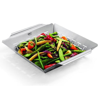 WEBER Indai Kvadratinis indas WEBER Deluxe, skirtas daržovėms kepti, 29 cm x 35 cm x 9 cm