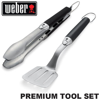WEBER Įrankiai Įrankių rinkinys WEBER Premium, 2 vnt., 3,05 x 8,38 x 35,56 cm
