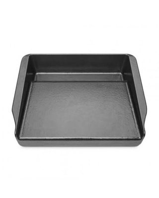 WEBER Kepimo paviršiai Kepimo plokštuma iš ketaus, lygi, su aukštais borteliais WEBER 31,8 x 24,9 x 7 cm