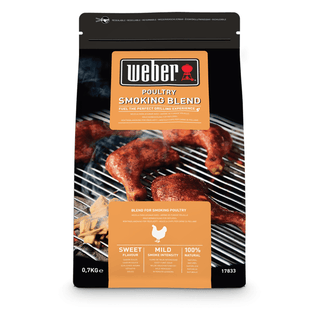 WEBER Rūkinimas Medžio drožlių mišinys vištienai WEBER, 0,7 kg