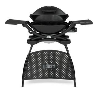 WEBER Turistiniai griliai Dujinis grilis WEBER Q 2200 su stovu ir ketaus grotelėmis 54 x 39 cm, 3.52 kW